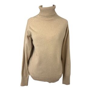 Ballantyne Of Peebles Pure Cashmere Turtleneck Sweater Made In Scotland Size 44